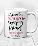 Personalized Friend Mug - Hypolita Co.