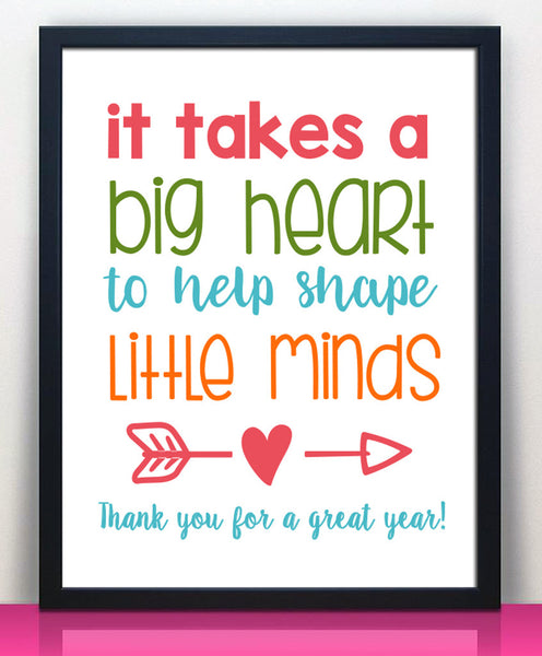 Teacher Appreciation Print - Instant Download – Hypolita Co.